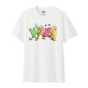 Limited Edition Logo Tee Wit Kaws , White , Heren