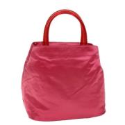 Pre-owned Satin prada-bags Prada Vintage , Pink , Dames