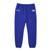 Blauwe Jogger Broek Limited Edition Kaws , Blue , Heren