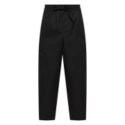 Zwarte Cargo Joggingbroek met Trekkoord Kenzo , Black , Heren