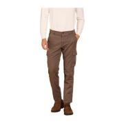 Extra Slim Fit Cargo Broek Mason's , Brown , Heren