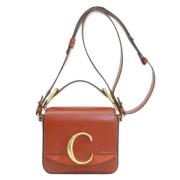 Pre-owned Leather shoulder-bags Chloé Pre-owned , Brown , Dames