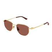 Bv1301S 003 Sunglasses Bottega Veneta , Yellow , Unisex