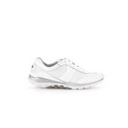 Witte Textiel Wandelschoenen Gabor , White , Dames