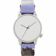 Roestvrijstalen kwarts uniseks horloge grijs Komono , Gray , Dames