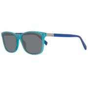 Blauwe Acetaat Zonnebril Just Cavalli , Blue , Unisex