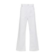 Witte Katoenmix Denim Jeans Etro , White , Heren