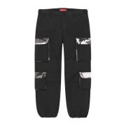 Zwarte Cargo Broek Ss22 Limited Edition Supreme , Black , Heren