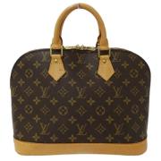 Pre-owned Canvas louis-vuitton-bags Louis Vuitton Vintage , Brown , Da...