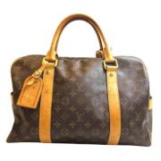 Pre-owned Canvas travel-bags Louis Vuitton Vintage , Brown , Dames