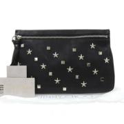 Pre-owned Fabric clutches Jimmy Choo Pre-owned , Black , Dames