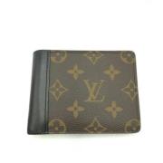 Pre-owned Canvas wallets Louis Vuitton Vintage , Brown , Heren