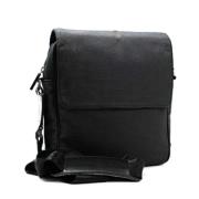 Pre-owned Canvas shoulder-bags Dunhill Pre-owned , Black , Dames