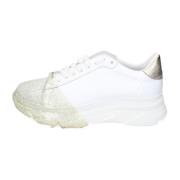 Leren Dames Sneakers Stokton , White , Dames