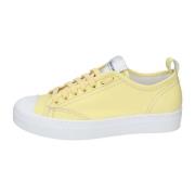 Leren Damessneakers Stokton , Yellow , Dames