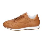 Leren Dames Sneakers Stokton , Brown , Dames