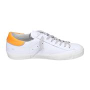 Vintage Leren Heren Sneakers Philippe Model , White , Heren