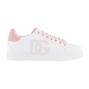 Lage Sneakers voor Vrouwen Dolce & Gabbana , White , Dames