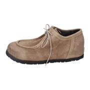 Suede Enkellaarzen voor vrouwen Moma , Beige , Dames