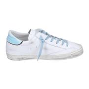 Vintage Leren Sneakers voor Mannen Philippe Model , White , Heren