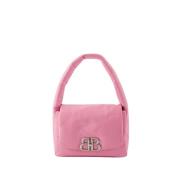 Roze Leren Sling Schoudertas Balenciaga , Pink , Dames