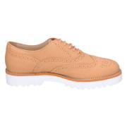 Elegante Leren Damesschoenen Hogan , Brown , Dames