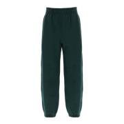 Zware Katoenen Sweatpants Burberry , Green , Heren