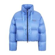 Korte Light Sky Donsjas Aw23 Duvetica , Blue , Dames