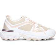 Dames Trail Runner Sneakers Tommy Hilfiger , White , Dames