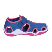 Meisjes Textiel Sandalen met Android Stijl Geox , Blue , Dames