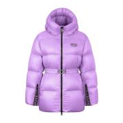 Halflange donsjas Licht Violet Duvetica , Purple , Dames