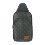 Pre-owned Canvas louis-vuitton-bags Louis Vuitton Vintage , Green , Da...