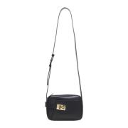 Stijlvolle Tassen Collectie Salvatore Ferragamo , Black , Dames