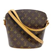 Pre-owned Canvas shoulder-bags Louis Vuitton Vintage , Brown , Dames