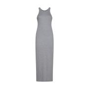 Elegante Grijze Jurk TotêMe , Gray , Dames