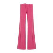 Roze & Paarse Flared Broek Balenciaga , Pink , Dames