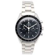 Pre-owned Stainless Steel watches Omega Vintage , Black , Heren