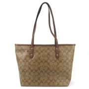 Pre-owned Canvas totes Coach Pre-owned , Brown , Dames