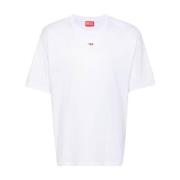 Witte T-shirts en Polos Diesel , White , Heren