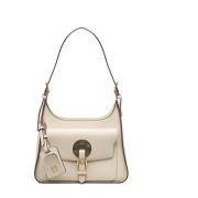 Stijlvolle Beige Schoudertas Love Moschino , Beige , Dames