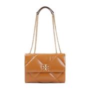 Diamond Stitch Schoudertas Nude & Neutrals Tory Burch , Beige , Dames