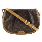 Pre-owned Canvas shoulder-bags Louis Vuitton Vintage , Brown , Dames