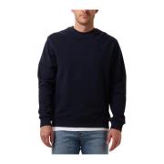 Heren Core Logo Sweatshirt Scotch & Soda , Blue , Heren