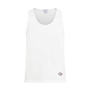 Klassieke Witte Tanktop Bottega Veneta , White , Heren