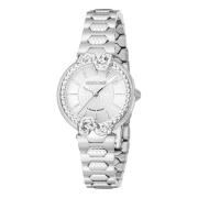 Dames Roestvrijstalen Analoge Horloge Roberto Cavalli , Gray , Dames