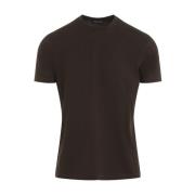 Bruine Crew Neck T-Shirt Tom Ford , Brown , Heren