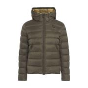 Groene Gewatteerde Donsjas Aw24 Blauer , Green , Heren