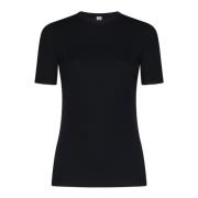 Zwarte T-shirts en Polos TotêMe , Black , Dames