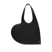 Hartvormige Tote Tas in Zwart Coperni , Black , Dames