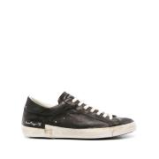 Zwarte Lage Heren Sneakers Philippe Model , Black , Heren